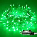 JMEXSUSS 200 LED Green Christmas Indoor Outdoor Halloween Lights Clear Wire by JMEXSUSS