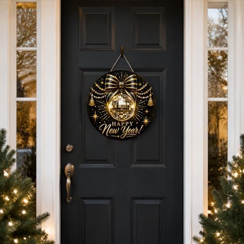 New Years Decorations 2027 - Happy New Year Sign for Front Door - Image 7