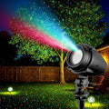 RGB Laser Projector Light Outdoor, All-Metal Casing Landscape Light with Superior Cooling, IP65 Waterproof Laser Projector Light, Remote Timer for Yard Garden Patio Party Decor by TLTH