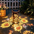Colorful Sunflower Solar Lanterns Outdoor Waterproof, Gifts for Women by fasohere