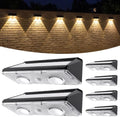 6 Pack Solar Lights Outdoor, LED Solar Fence Lights, IP65 Deck Lights by Unknown