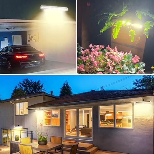 Clip On Solar Lights Outdoor with PIR Motion Sensor (White ,4 Pack ,3000K) - Image 6