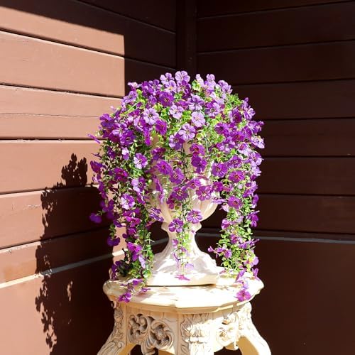 Artificial Hanging Flowers for Outdoors Spring Summer Decor - Image 6