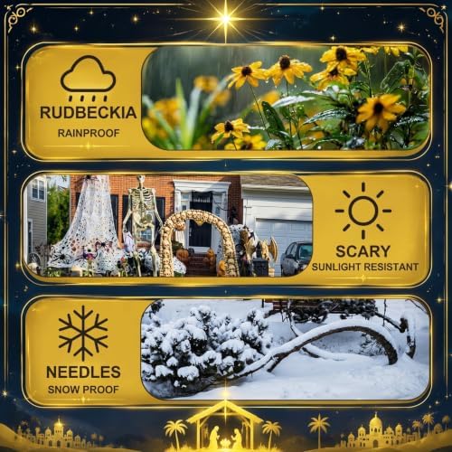 Bethlehem Star Christmas Projector Light, Waterproof 180° - Image 4