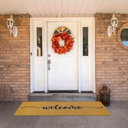 Long Doormat 48x 16 inch Front Door Mat Welcome Doormat Front Door Mat Welcome Floor Mat for Front Door Outdoor Indoor Porch Entrance Decor - Image 5