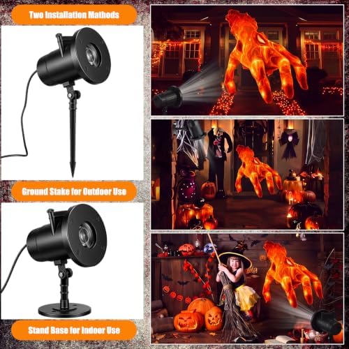 Halloween Projector Light Outdoor 3D Severed Hand - Image 2