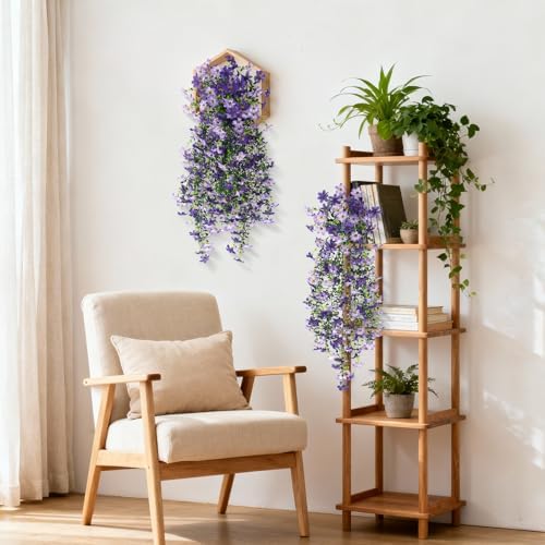 Artificial Fake Hanging Flowers Plants for Outdoor Spring Summer Decoration - Image 5