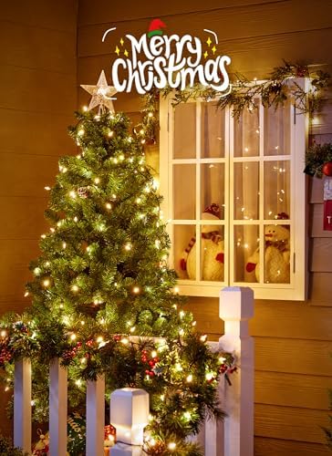 Brightown LED Christmas Mini Lights, 39Feet 100 LED Clear Bulbs String Lights with 8 Light Modes, Connectable Fairy Lights Plug in for Outdoor Xmas Trees Garland Wreath Holiday Decorations, Warm White - Image 2