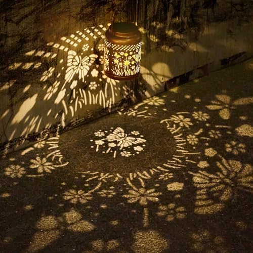 Butterfly Outdoor Garden Solar Lanterns Waterproof, Gifts for Women - Image 2