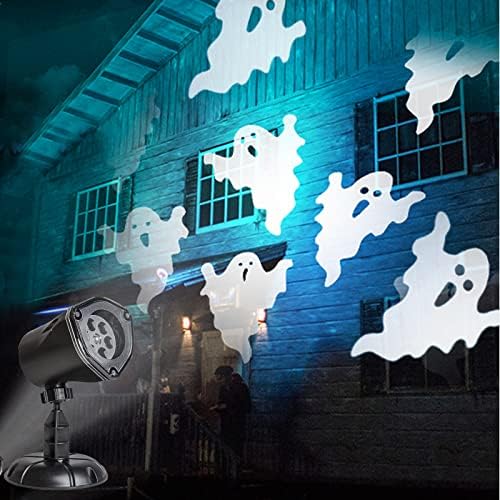 EAMBRITE Halloween Projector Lights, Rotating Ghost Projector Halloween Decorations Outdoor, Dynamic Ghost Projector Waterproof Halloween Decor for Yard Party Garden Wall Indoor Outdoor by EAMBRITE