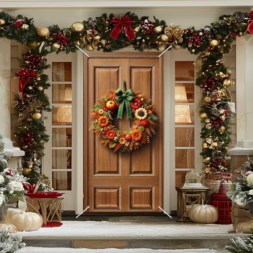 BlissYard Autumn Harvest Door Banner Set 35 x 71 Inch - Image 5