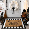 Duraaamo 2 Pcs Halloween Doormat Outdoor Happy Halloween Welcome Mats by Duraaamo