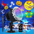 Halloween Projector Lights Outdoor, 8 Images Mode Halloween Lights Projector with 96 Cartoons, Waterproof Holiday Projector with Remote Control and Timer for Halloween Decorations by Tohaveacolorfullife