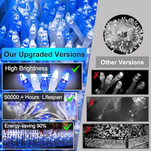 1620 LED 164FT Christmas Lights,360 Drops Icicle Lights with 12 Modes - Image 6