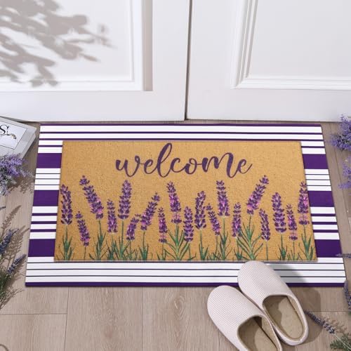 Tinideya 2 23.6 X 35.4 Inches Lavender Purple and White - Image 7