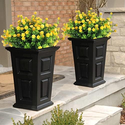 RECUTMS Outdoor Artificial Yellow Flowers UV Resistant,Spring Fall Decor - Image 6