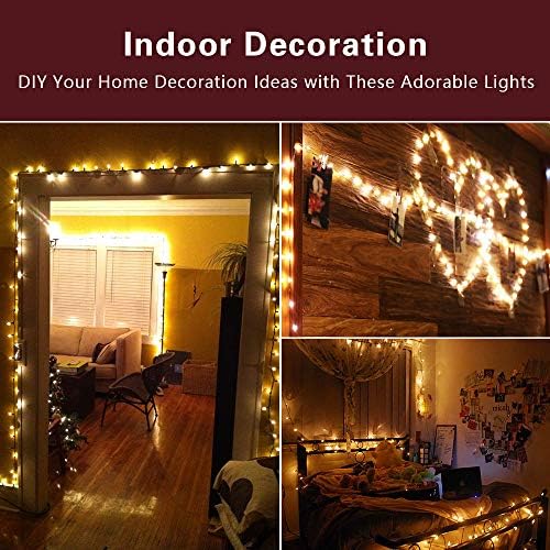 BrizLabs Clear White Incandescent Christmas String Lights 600 Count 139.2ft - Image 5