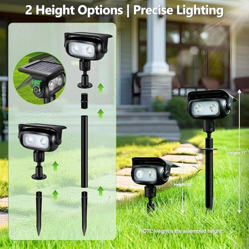 Brizled Solar Powered Outdoor Halloween Spot Lights 10 Pack Color Changing - Image 6