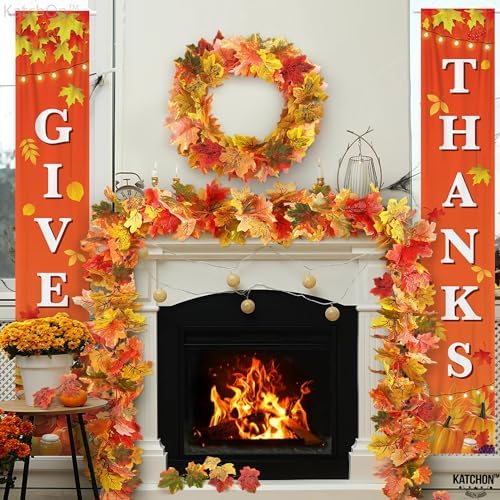KatchOn Give Thanks Banner 72x12 Inch - Image 6