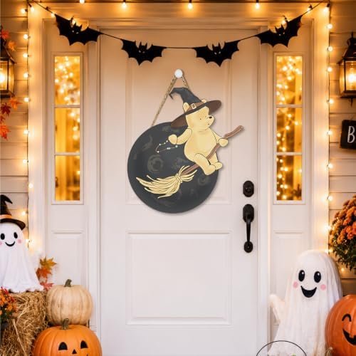 Halloween Door Decorations Funny Bear Sign for Baby Shower Home Porch - Image 5