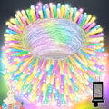 LAMPHOME 33ft 100 LED Christmas String Lights Plug in, Pastel Twinkle Fairy Lights with 16 Modes, Warm & Multicolor Colored Easter Outdoor Indoor Decorations for Spring Xmas Wedding Party by ULL