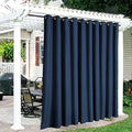 RYB HOME Extra Wide Outdoor Curtains for Patio Waterproof Privacy by RYBHOME