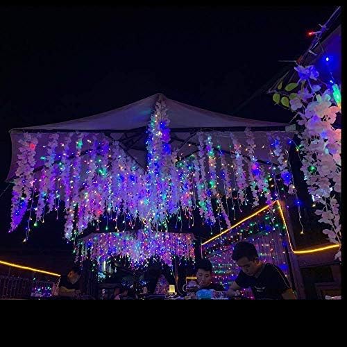 Lomotech Christmas Icicle Lights - 65Ft Christmas Lights,Multicolor - Image 6