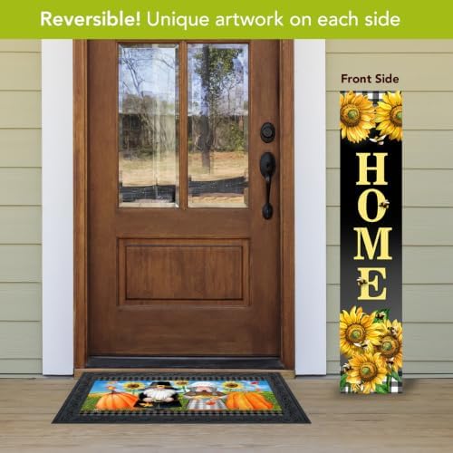 Briarwood Lane Double Sided Reversible Pine Porch Leaner 47x9.5 Scenes of Spring For Spring Porch Leaner - Image 2