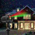 HERHOTER Christmas Laser Lights Outdoor,Red and Green Moving Outdoor Laser Light, Waterproof Garden House Decoration Laser Christmas Lights by HERHOTER