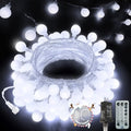 Connectable 43FT 100LED Globe String Lights Indoor, Smart Classroom Lights by LORRYTE