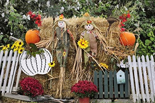 Metal Pumpkin Stakes Yard Signs Fall Decor Decorative Lawn Garden Stake - Image 2