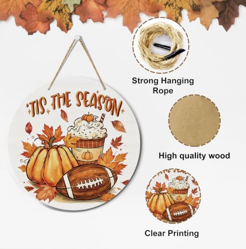 Fall Halloween Double-Sided Decor for Outside Front Door - Image 3