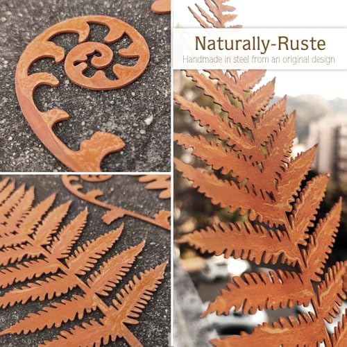 Metal Flowers for Outside,Garden Stakes Decorative,Flower Bed Decor Plant Stakes,Garden Statues Outdoor Clearance,Metal Yard Art Outdoor,Plant Decorations for Pots - Image 5