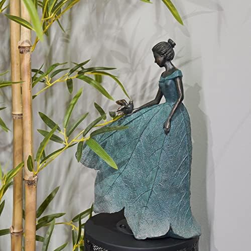 Guichifun Fairy Statue Leaf Angel Girls Gardening Gifts for Women - Image 5