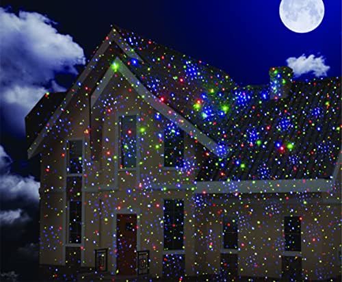 LEDMall Christmas Laser Projector Lights Outdoor, Motion Firefly Red, Green and Blue with Remote Control and Security Lock - Image 4