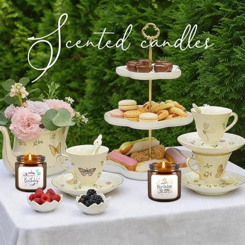 12-Pack Birthday Scented Candles, 3.05 oz Each, Natural Soy Wax, Long-Lasting Romantic Fragrance, Funny Happy Birthday Gift Set, Unique Gifts for Women Men, Gift-Ready - Image 7