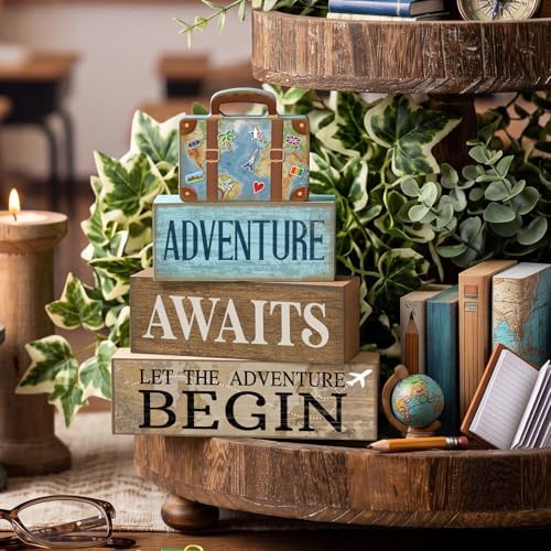 Lineshading Pcs Travel Party Decoration Vintage Adventure Await Table Decor - Image 5