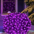 HISHINY Halloween Lights Outdoor,144LED 6ftx6ft Purple Net Lights with Connectable, Waterproof,UL Certified and Durable Black Wire Design for Bushes,Trees, Outdoor Indoor Party Decorations by HISHINY