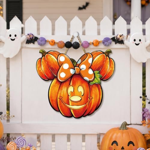 Halloween Decorations Pumpkin Mouse Wall Decor for Bedroom Front Door - Image 6