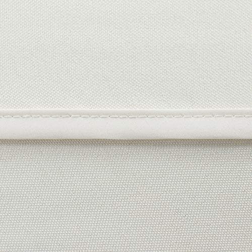 LUSHVIDA Rectangle Outdoor Tablecloth with Umbrella Hole 60x84 Inch Beige - Image 5