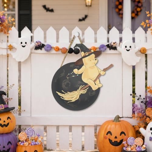 Halloween Door Decorations Funny Bear Sign for Baby Shower Home Porch - Image 6