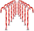 GAGALIFE 16-inch Candy Cane Lights, Outdoor Christmas Pathway Markers, 12 Pack Christmas Candy Cane Light for Driveway, Walkway, Yard, Garden, 21 feet Total Length with 72 Lights, Red-White by GAGALIFE