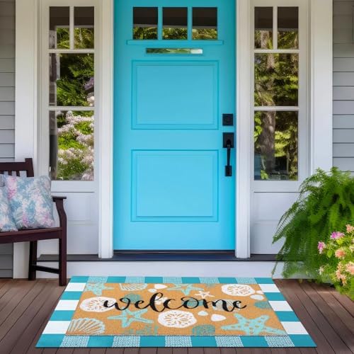 Tinideya 2 23.6 X 35.4 Inches Summer Beach Blue White - Image 5