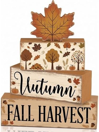Autumn Leaves Fall Decor, Fall Decorations for Home by CMZLUMINESTHome