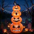 8 FT Halloween Inflatable Decorations Outdoor with Pumpkin and Black Cat by Unknown