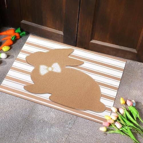 Tinideya 2 23.6 X 35.4 Inches Rabbit Brown and White - Image 3
