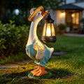 Solar Garden Outdoor Statues Goose, Goose Outdoor Lawn and Garden Statue, Lawn Decor Statue for Patio, Balcony, Yard Ornament - Gifts for Mom Grandma Women by QZJDDZSW