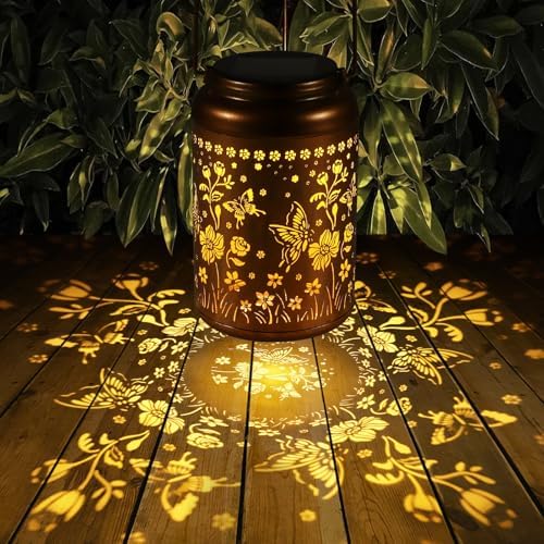 Butterfly Solar Lanterns Outdoor Waterproof Garden Decor Gifts for Women - Image 3