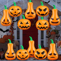 12 Pcs 13.78'' Inflatable Hanging Pumpkin Decorations by Chitidr