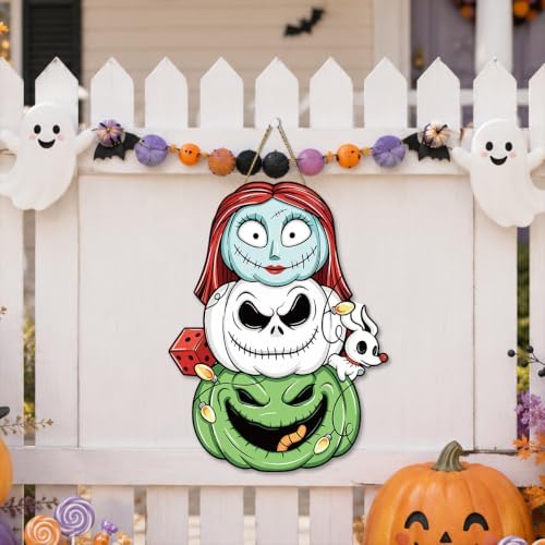 Halloween Decorations for Outside Halloween Sign for Porch Door - Image 6